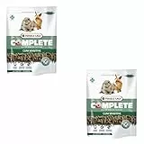 Versele-Laga Complete Cuni Sensitive | Confezione doppia | 2 x 500 g | Mangime completo per conigli | Supporta i boli di pelo | Pellet tutto in uno | Sviluppato da veterinari