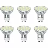 Vicloon GU10 Lampadine LED, Faretto LED GU10 3W Equivalenti a 30 W Lampadine Alogene, 300LM, 6500k Luce Bianca AC220-240V Lampadine Non Dimmerabile, Confezione da 6