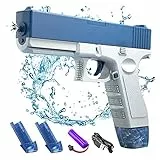 DAZZTIME Pistola ad acqua elettrica potenziata a Lunga Distanza Ripetitore,Giocattolo Blaster per Bambini e Adulti