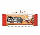 Total Energy Fruit Bar NamedSport Cranberries & Nuts box da 25x35g.