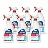 SANITEC igiene sicura Sani Active, Spray Disinfettante Sgrassante Universale,per la Disinfezione di Tutte le Superfici in Cucina, Bagno, Uffici, Ambienti Pubblici e Auto, Made in Italy, 6 Conf, 750 ml