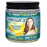Mind The Gummy – OMEGA 3 Integratore Alimentare Con Olio Di Semi Di Lino – 27 Caramelle Gommose