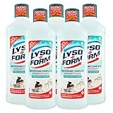 5x Lysoform Protezione Completa Disinfettante Freschezza Alpina Pavimenti Presidio Medico Chirurgico - 5 Flaconi da 1,25 litri ognuno