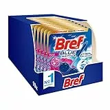 Bref Bref Wc Blue Activ+ Floral, Detergente Profumatore Wc In Pastiglie Igienizzante Bagno, Pulito, Fresco, Confezione Risparmio 10 Pezzi - 500 g