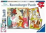 Ravensburger Puzzle Disney Classics, 3 Puzzle di 49 Pezzi, Età Consigliata 5+, Puzzle per Bambini, Stampa di Alta Qualità, 05155 7
