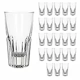 Bormioli - Set di 24 bicchieri Rialto Arosa, 160 ml, per liquore, whisky, long drink, in vetro trasparente