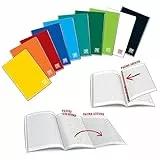 Blasetti Maxi One Color, Quaderno Formato A4, Rigatura 1R, Righe per Medie e Superiori, Carta 80g/mq, Pacco da 10 Pezzi