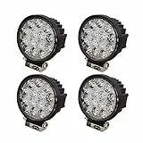 TEMPO DI SALDI Faretto 27W Rotondo A Led Da Lavoro 9 Led Da 3W Di Profondità Auto Barca 4 Pezzi
