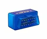 MMOBIEL OBD2 Scanner Bluetooth Auto, Compatibile con iOS, iPhone, iPad e Android - Lettore OBD II Strumento Diagnostico Senza Fili - Mini V2.1