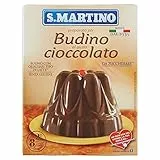 S.MARTINO Budino, Senza Glutine - Astuccio Da Gr, Cioccolato, 96 Grammo
