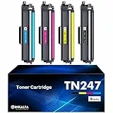 4-Pack TN247 TN-243CMYK Compatibile Toner per Brother DCPL3550CDW TN243CMYK TN-247 Multipack DCP-L3550CDW MFC-L3750CDW MFC-L3770CDW MFC-L3710CW HL-L3210CW HL-L3230CDW TN243 Nero Ciano Giallo Magenta