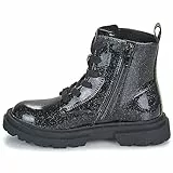 Primigi Girl Camden, Anfibi, Nero Glitter, 31 EU