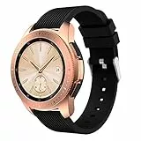 Supore Samsung Galaxy 42mm Cinturino, di Ricambio 20mm Cinturino in Silicone per Samsung Gear S2 Classic SM-R732 & SM-R735 / Gear Sport SM-R600 Smart Watch