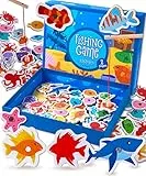 Jaques of London Giochi di pesca magnetica per bambini | Giochi educativi per i più piccoli | Giocattoli per 2 3 4 anni ragazzo e ragazze | Giochi per bambini in età prescolare