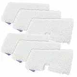 Spares2go tasca custodia in microfibra Cuscinetti per Shark S2901 S3455 pulitore a vapore Shark S3501 S3502 S3901 S3701 per pulitore a vapore Scopa (Set di 6, viola)