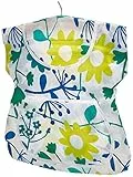 WENKO Abito portamollette - per ca. 125 mollette, Cotone, 33 x 45 x 1 cm, Multicolore