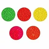TrendLight 861277 Colore per Cera per Candele, Set da 5 Colori Fluo