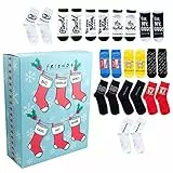 Paladone PP9158FR, Friends TV Show Sock Calendario dell'Avvento 2021-12 giorni Natale conto alla rovescia - Unisex, Multicolore, L