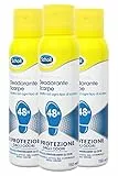 Scholl ExpertCare, Deodorante Spray con Tecnologia Attiva sul Controllo degli Odori, Elimina e Protegge per 48h, Adatto ad Ogni Tipo di Scarpa, 3 Flaconi 150 ml