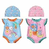 Diealles Shine Vestiti per Bambole per New Born Baby Doll, Vestiti per Bambole Reborn 35-43 cm - Stile 13