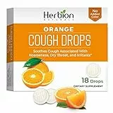 Herbion - Tutte le gocce di tosse naturale mentolo arancio - 18 Gocce