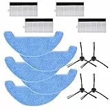 REYEE Set di 13 Accessori di Ricambio (Filtro, Spazzola Laterale, Panno Mocio Per Proscenic NEO 830T Robot Aspirapolvere