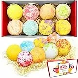 Zimpli Kids, 8 x Bombe da Bagno Set Regalo Donna, Idratante, Biologico e Cruelty Free