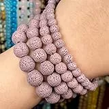 ASDASD Perle opache vagamente distanziate for la produzione di gioielli Fai da te 6-1 Accessori for collana da 2 mm 15' (Color : A, Size : 6mm)