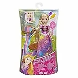 Hasbro Disney Princess - Rainbow Rapunzel Capelli per Giocare Stile Arcobaleno, Multicolore, E4646EU4