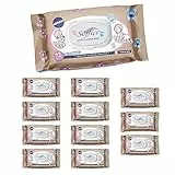 Soffice Salviette Baby Argan con Tappo 12 confezioni x 72 salviette - 370 g