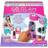 Cool Maker GO GLAM Macchina Decora Unghie| Kit unghie bambina | 5 cartucce con 120 decorazioni | 3 smalti per bambina e ventolina | Giocattolo per bambine da 8 anni