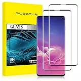 QUESPLE 2 Pezzi Pellicola Protettiva compatibile con Samsung Galaxy S10 6,1 pollici, Copertura Totale (Curva 3D) Protezione Schermo per Samsung Galaxy S10, Vetro Temperato con Durezza 9H