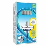 Paper Mate Flexgrip Elite - Penna a Sfera a Scatto, 1 Pezzo, Blu