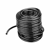 Smandy 10m / 20m / 50m Tubo da irrigazione da Giardino Micro Sistema di gocciolamento Tubo di Collegamento Tubo da Giardino Agricoltura Sistema idrico per Giardino Sistema di irrigazione(10m)