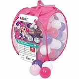 Ludi 2793 - Palle da Gioco, 75 Pezzi, Rosa