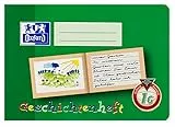 Oxford - Quaderno per racconti in formato A5 trasversale, linea 1G, quaderno da 16 fogli, confezione da 10 quaderni