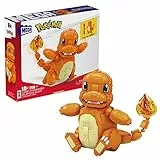 MEGA Pokémon - Charmander Gigante Set di Costruzioni con 750 mattoncini e Pezzi compatibili, Una Poké Ball e l'iconica Coda fiammante di Charmander, Giocattolo e Regalo per Bambini 10+ Anni, HHL13