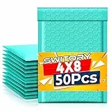 Switory - Buste imbottite in polibolla, 10,2 x 17,7 cm, confezione da 50 pezzi, 10,2 x 17,7 cm
