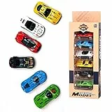 Macchinine, Macchinine per Bambini Macchinine in Scala per Bambini Ragazzi Ragazze, Mini Modellini di Auto Perfette come Regali di Compleanno per Bambini Regali di Natale