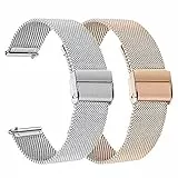 RuenTech Cinturino in metallo compatibile con orologio Gydom/TOOBUR/Woneligo IDW13 1.8', cinturino di ricambio per Gydom IDW13 1.8'/ LW51 1.3' Smartwatch Accessori