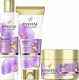 Pantene Pro-V Balsamo per Capelli Secchi + Shampoo Nutriente con Biotina, Mèches SOS Intenso, Trattamento con Proteine