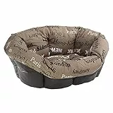 Ferplast Cuscino Imbottito per Cuccia Cani SOFA' 12 CUSHION Materassino imbottito per letto Cane Interno, Beige, (LxWxH) 114x83x37 cm