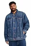 C&A Uomo Giacca di jeans Taglie comode jeans blu 3XL