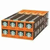 STARBUCKS di Nespresso, Tostatura Chiara, Bevanda con caffè e aroma al gusto di Caramello 8 x 10 (80 Capsules)
