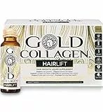 Gold Collagen Hairlift | 18 ingredienti attivi ed una formula innovativa che favorisce la crescita dei capelli. Complesso Hairlift clinicamente formulato e Principi Attivi per la crescita dei capelli