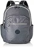 Kipling SEOUL Zaino Casual, 44 cm, 27 Litri, Nero (Charcoal)