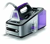 Braun Carestyle7 IS7144.BK Ferro da Stiro con Caldaia, a carica continua, serbatoio 2L removibile, chiusura Easy Lock, autospegnimento, Viola/nero