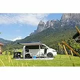 BRUNNER Tendalino Protezione dal Sole Sunny Van Roof Parasole per Minibus e Van, Materiale Resistente ai Raggi UV, Pali Verticali Telescopici in Acciaio e Accessori di Fissaggio Inclusi, 300 x 240 cm