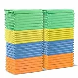 Myiosus Set di Panni in Microfibra, 48 Pezzi, 40 x 30 cm, Super Assorbenti e Morbidi Panni per la Pulizia, Panni per la Pulizia di Auto, Casa, Cucina, Vetro