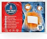 THE HEAT COMPANY Scaldacorpo - 10 Pezzi - Extra Caldo - Adesivo - Scalda-Schiena e Scalda-Collo - 12 Ore di Piacevole Calore - Pronti all'Uso - autoriscaldante - Puro Naturale
